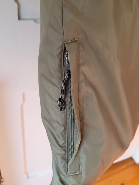 L.L. Bean Reversible Down Puffer Vest Army green Large Goose Down - Picture 7 of 16